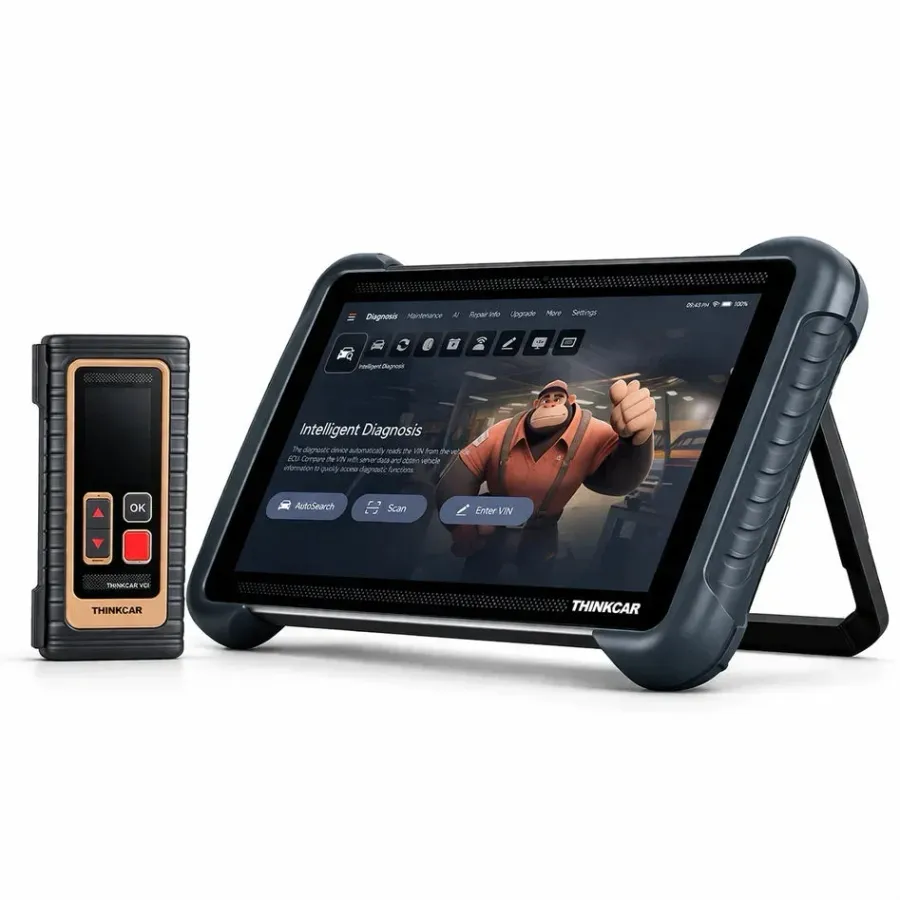 ThinkCar T391 diagnostic tablet with VCI dongle